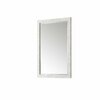 James Martin Vanities Callie 26in Mirror, White Mother of Pearl 725-M26-MOP